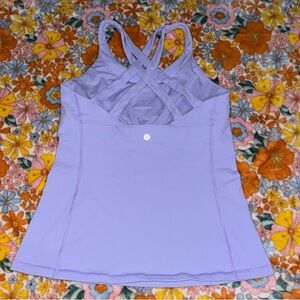 Lululemon Enhearten Tank Lilac size 10